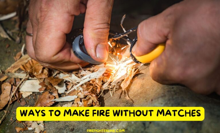 Ways to Make Fire Without Matches