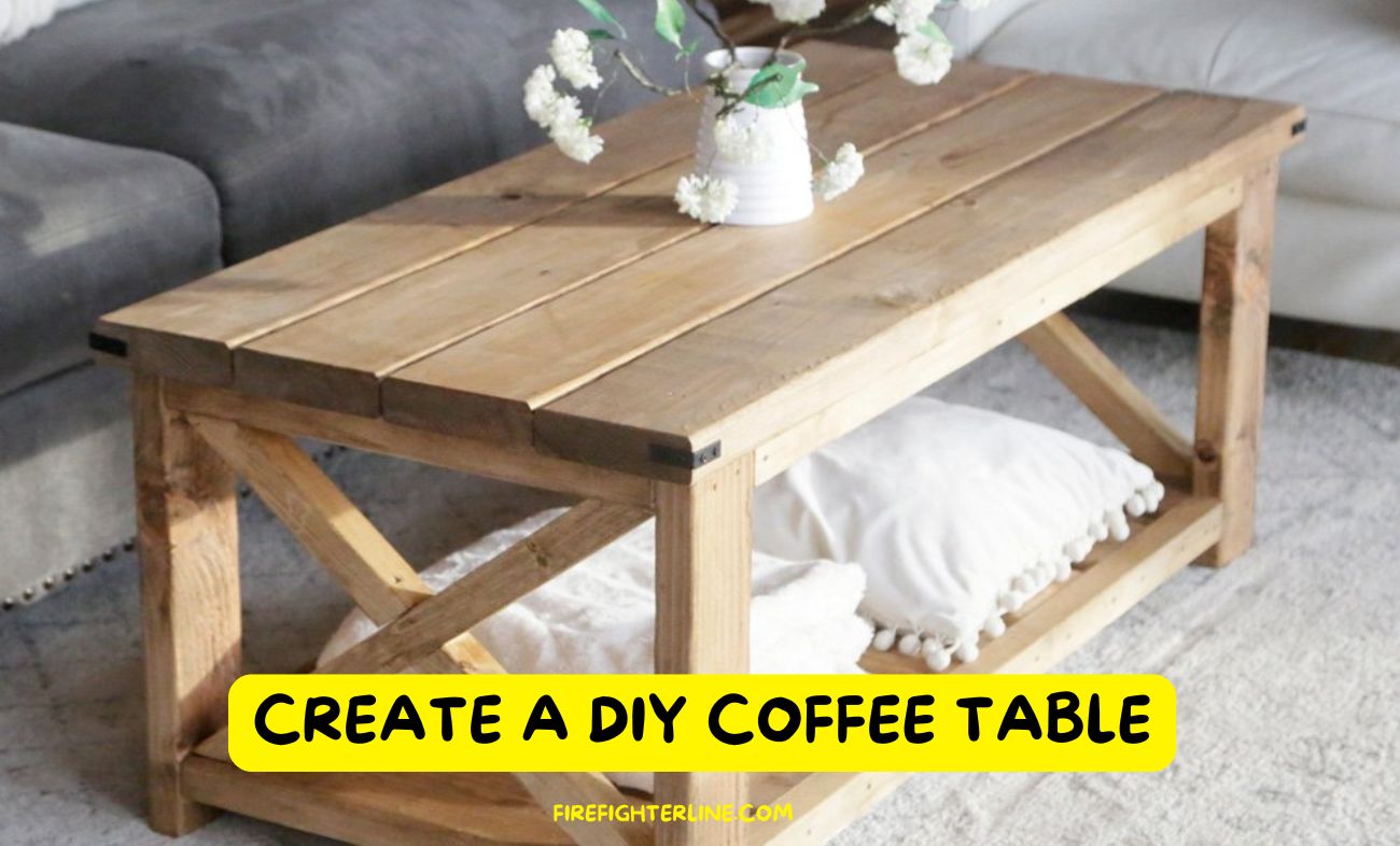 DIY Coffee Table from Reclaimed Wood