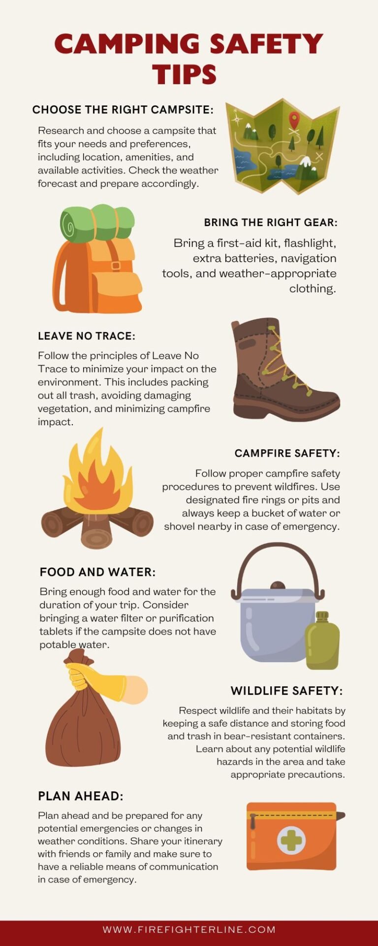 Camping Safety Tips