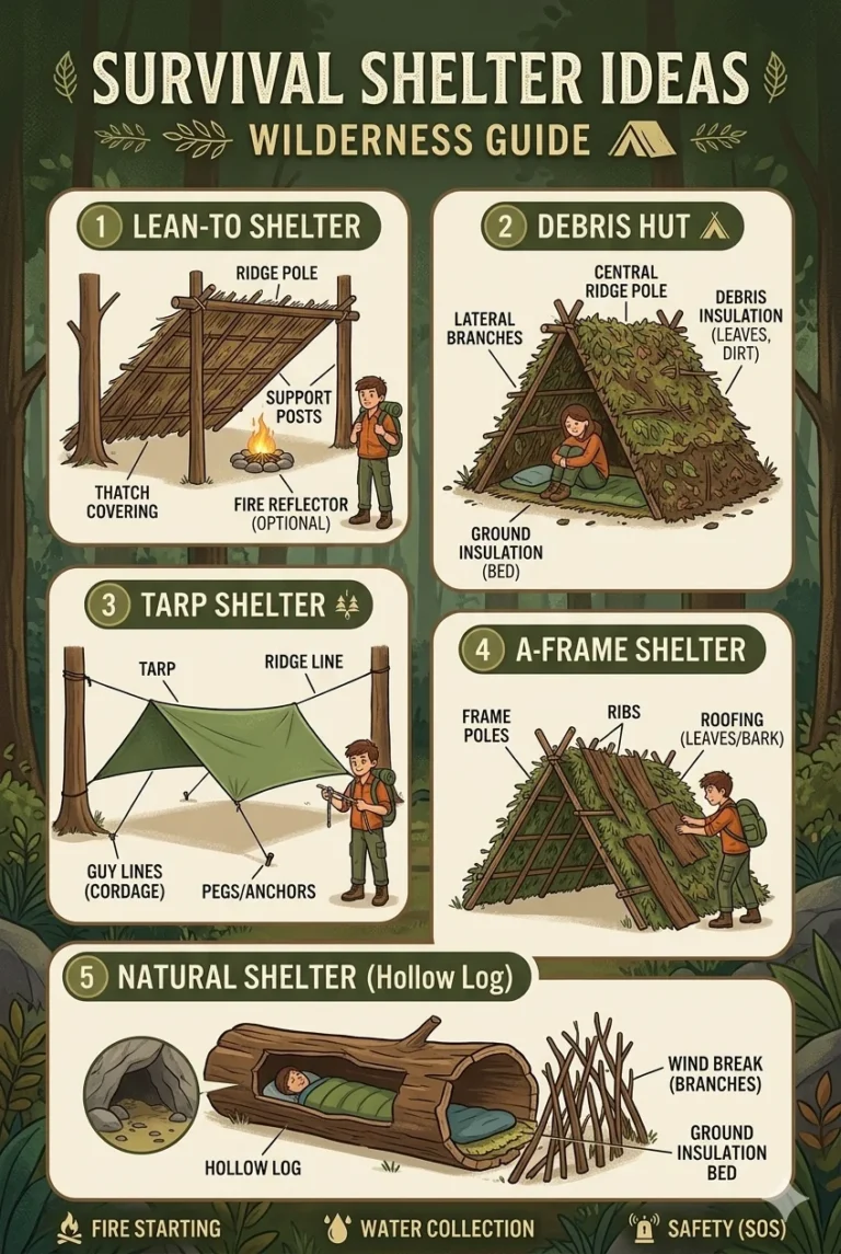 survival shelter ideas
