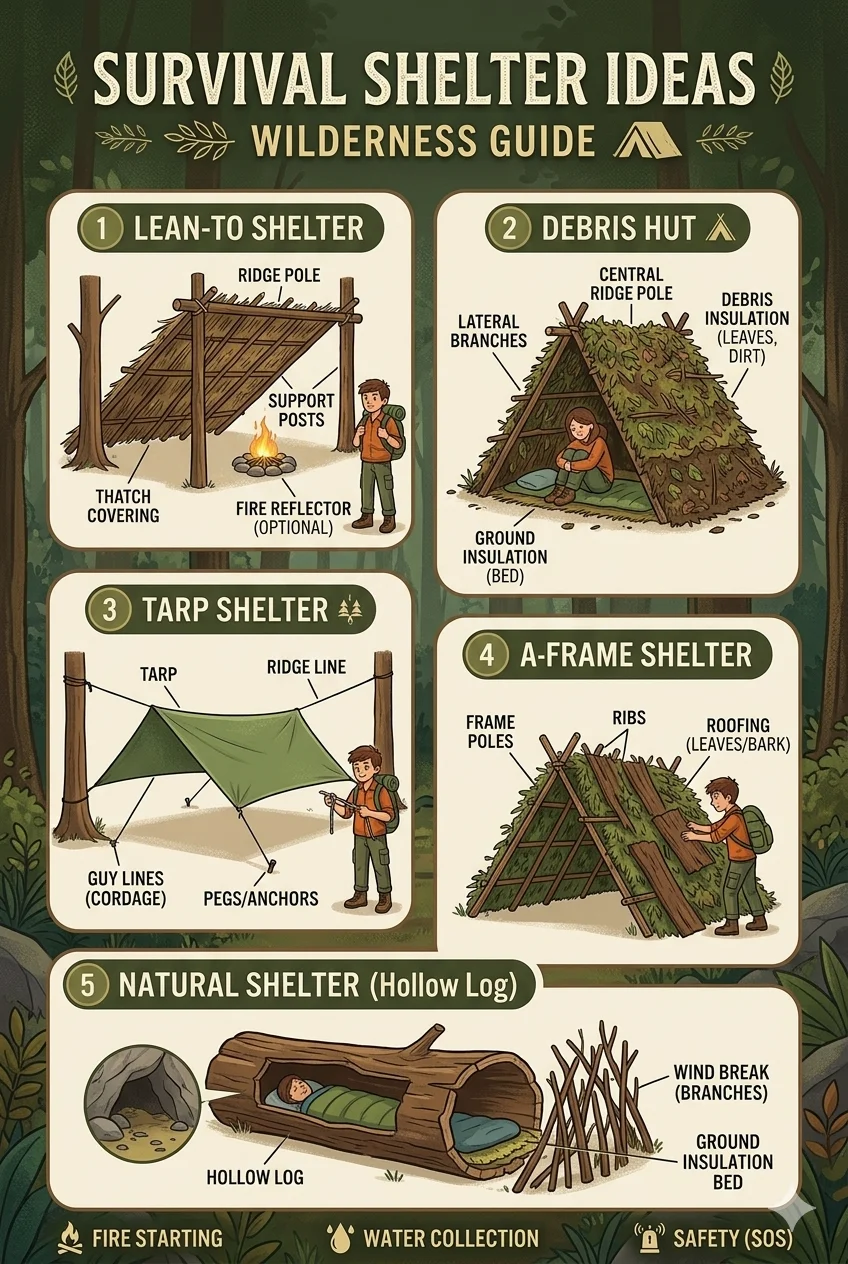 survival shelter ideas