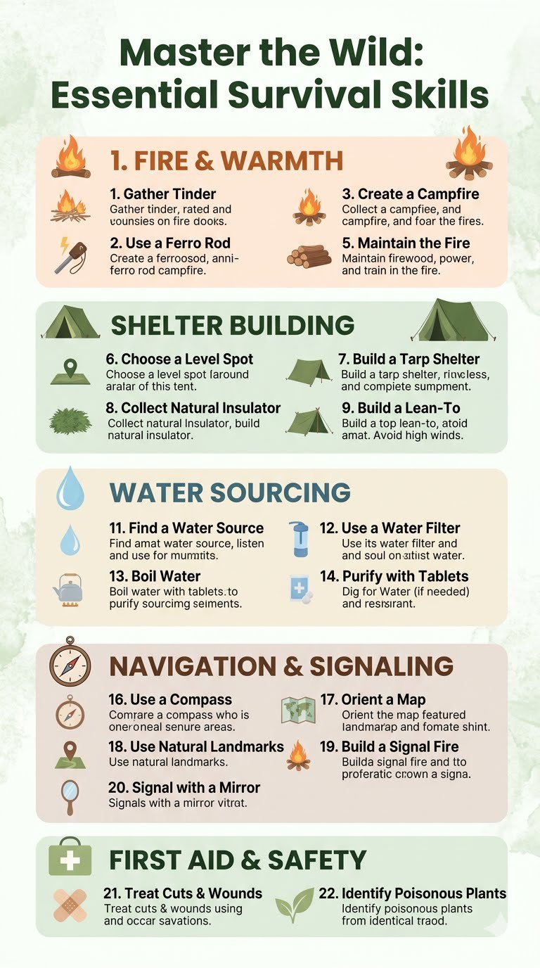 essential survival skills